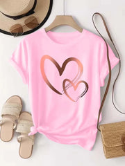 Women's Round Neck T-Shirt – Shop at OWNLUXE