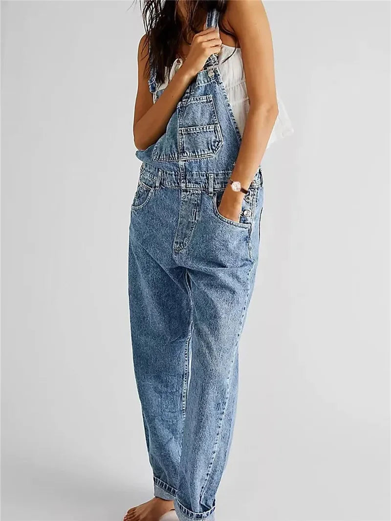 Trendy High-Waist Skinny Romper – Chic Casual Playsuit for Spring/Summer