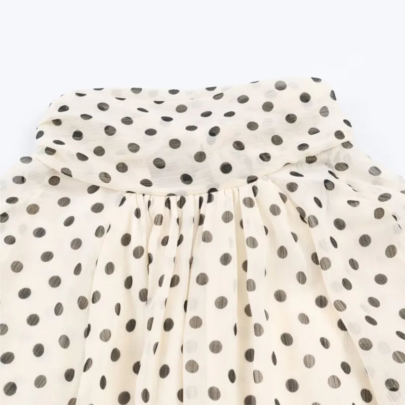 Women's Long Sleeve Top (Creamy-White) | OWNLUXE