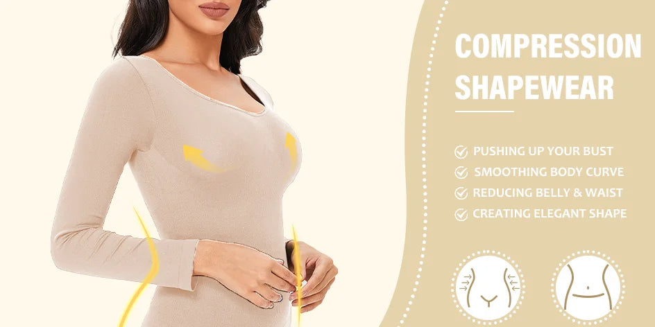 Firm Control Shaping Bodysuit – Cupless Wire-Free Smoother