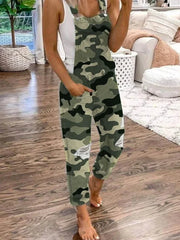 Women's Vintage Denim Overalls – Washed Casual Fit