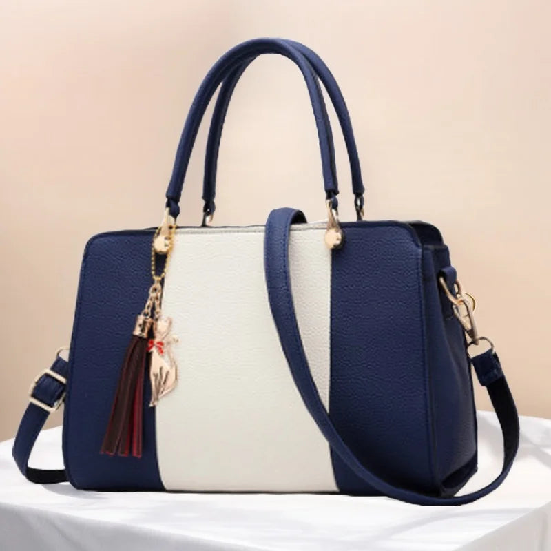 Fashion PU Leather Shoulder Bag – Women's Party Purse with Adjustable Strap