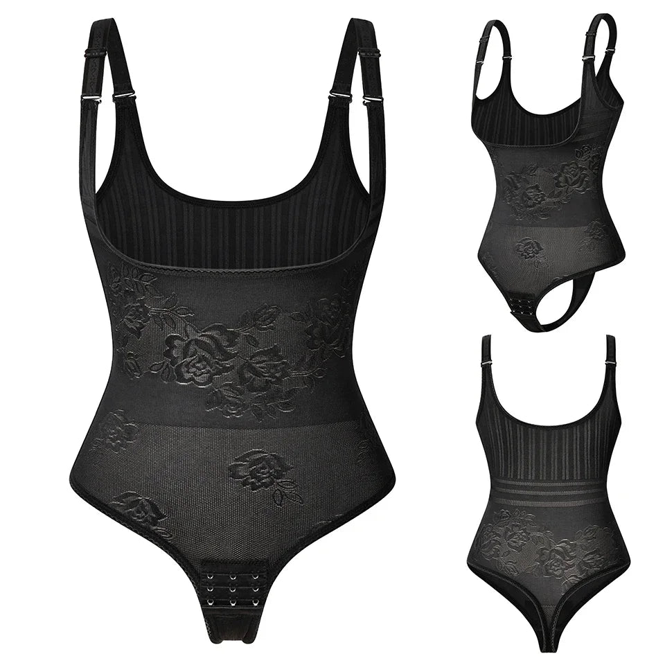 Thong Shapewear Bodysuit - Firm Tummy Control for Women
