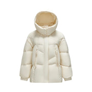 Women's Hooded Jacket (Black) | OWNLUXE