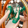 Women's Square Toe Flats | OWNLUXE