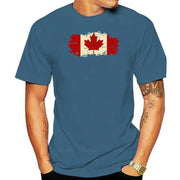 Canada Flag Cotton T-Shirt — Moisture-Wicking Streetwear Tee | OWNLUXE