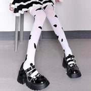 Cow Thigh-High Stockings | OWNLUXE