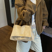 Suede Vintage Crossbody Bag – Shop at OWNLUXE