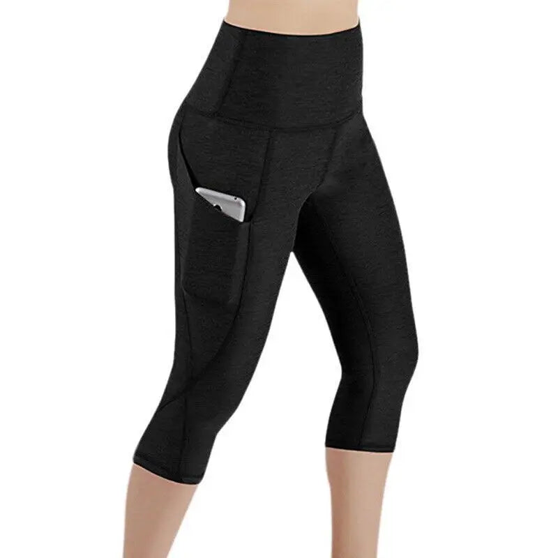 🔹 High-Stretch Pocket Leggings for Women – Yoga & Maternity Comfort | Legging femme extensible avec poches – Confort yoga & maternité