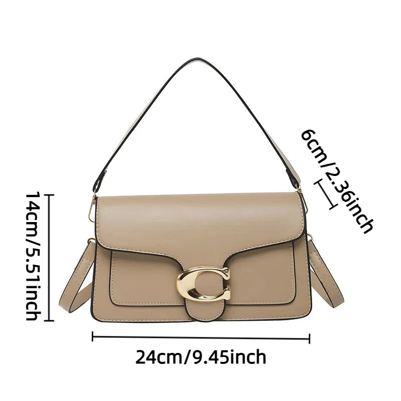 PU Leather Vintage Crossbody Bag | OWNLUXE