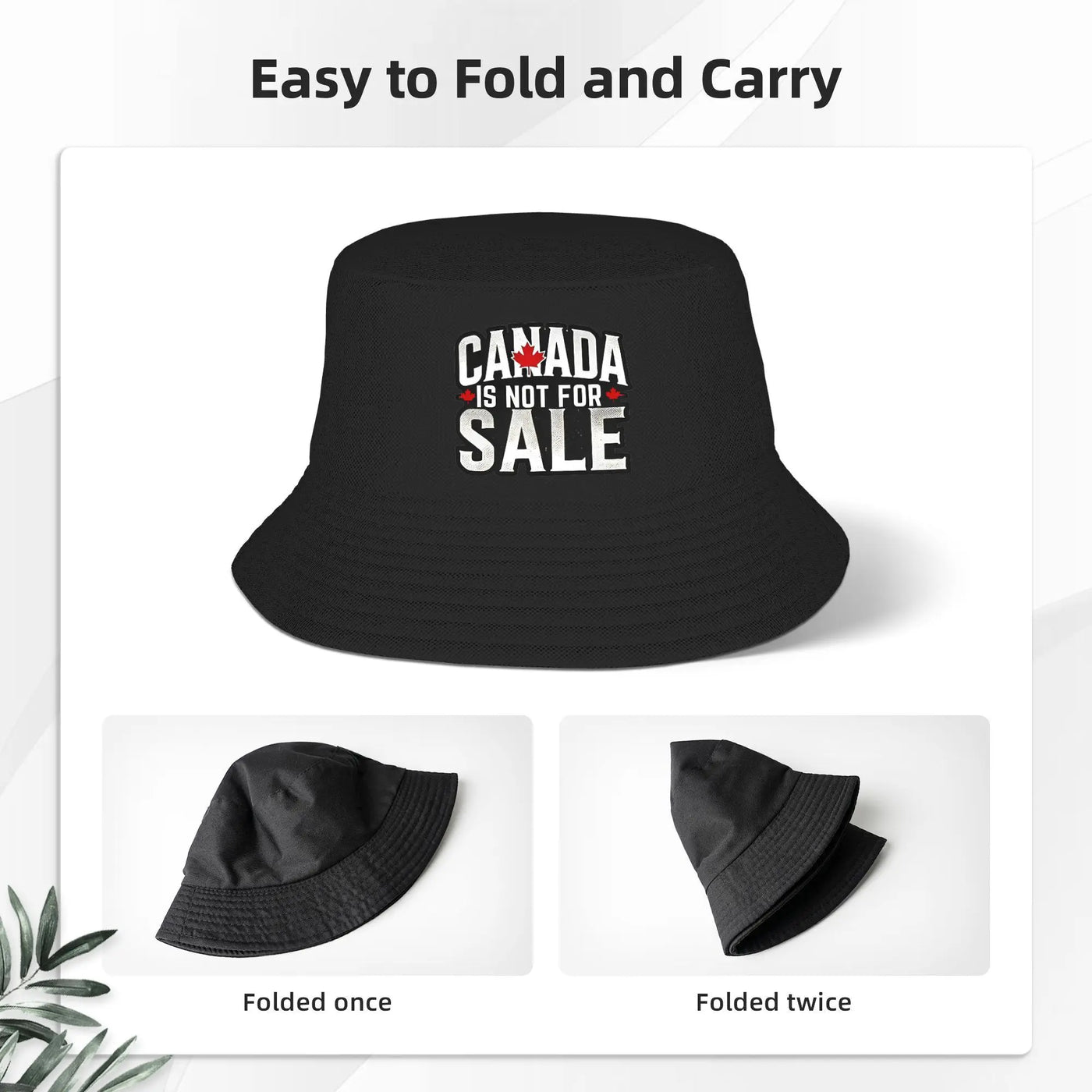 Syntecso Unisex Printed Bucket Hat – Lightweight Sun Hat