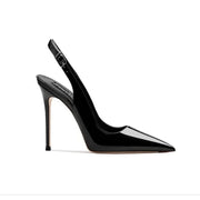 Women's Leather Heels (Nude 8cm) | OWNLUXE