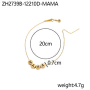 Mama Letter Necklace – Meaningful Everyday Gift (Style 1) | OWNLUXE