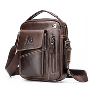Men's Small Cowhide Single-shoulder Bag Genuine Leather | OWNLUXE