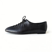 Women's Round Toe Leather Loafers – Shop at OWNLUXE