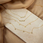 Mama Letter Necklace – Meaningful Everyday Gift (Style 1) | OWNLUXE