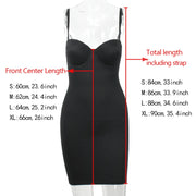Shapewear Slip Dress with Bra – Tummy Control Body Shaper