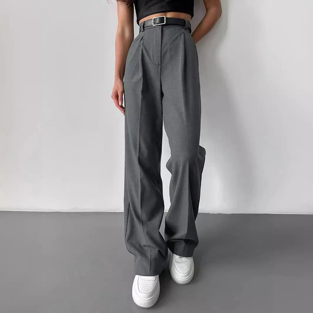 Classic Formal Straight Leg Pants Spring And Summer | OWNLUXE