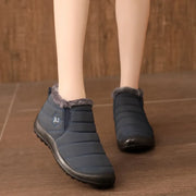 Women’s Waterproof Warm Snow Boots – Non-Slip Low Hiking Shoes