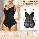 Load image into Gallery viewer, Shapewear Bodysuit for Women – Tummy Control V‑Neck
