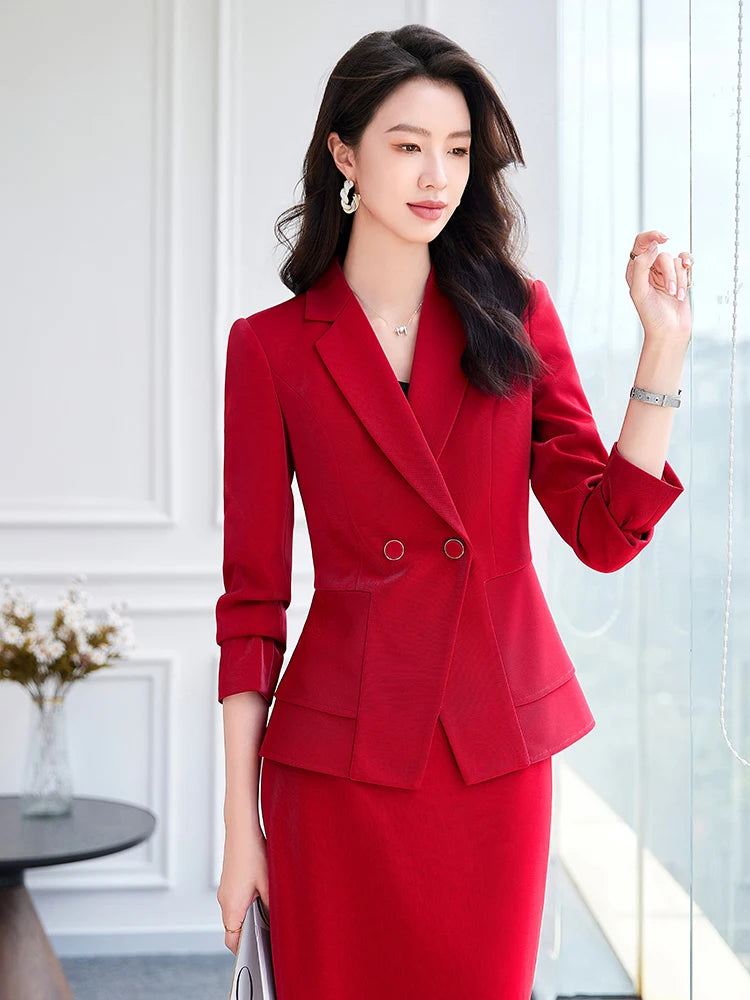 Slim Career Jacket | OWNLUXE
