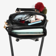 Spacious Leather Crossbody Bag | OWNLUXE
