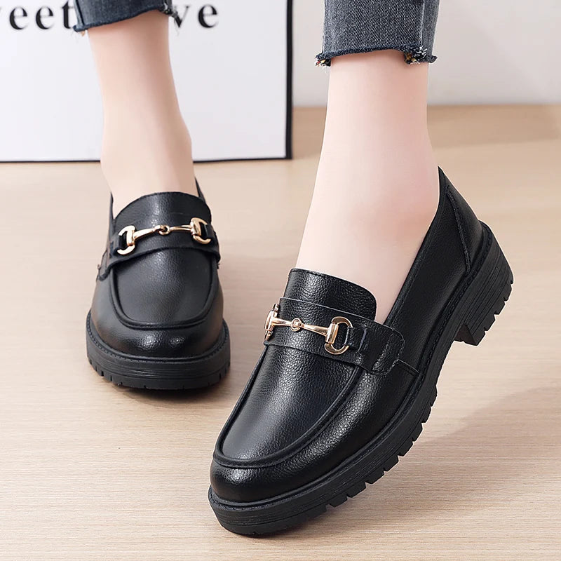Women's Leather Sneakers (Brown) – Shop at OWNLUXE