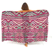 Floral Polynesian Swim Cover-Up | OWNLUXE
