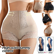 High-Waist Shapewear Panties - Medium Control Tummy Shaper Brief