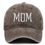 Load image into Gallery viewer, Mom and Dad letter embroidered baseball cap washed retro duckbill cap Father&#39;s Day Mother&#39;s Day best gift
