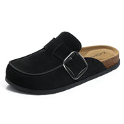 Women's Adjustable Leather Slippers (Coffee) – Shop at OWNLUXE