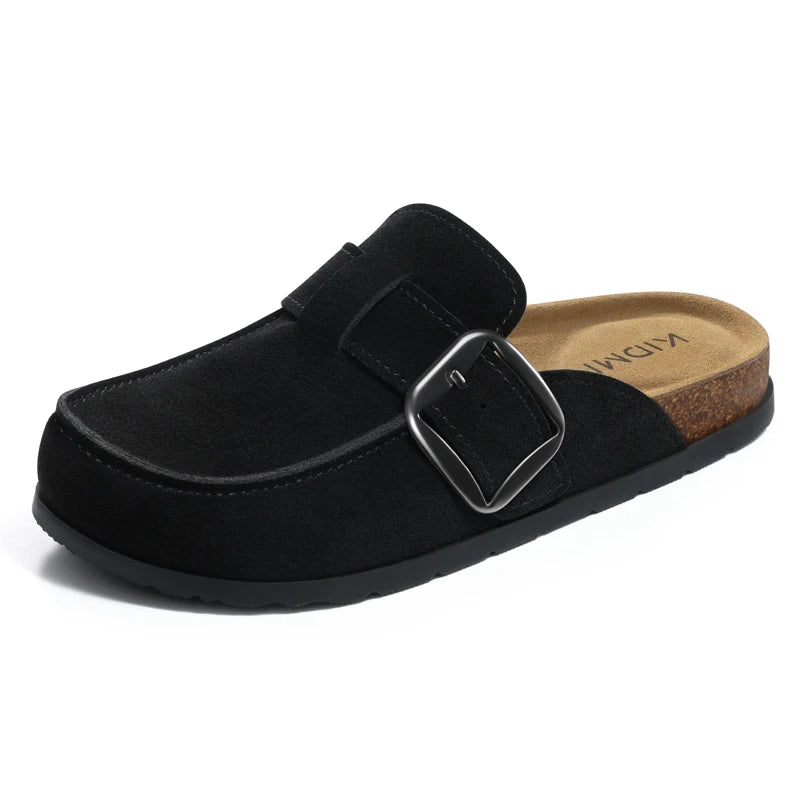 Women's Adjustable Leather Slippers – Shop at OWNLUXE