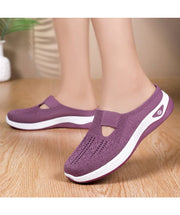 Breathable Mesh Slip‑On Flats – Lightweight Everyday Shoes