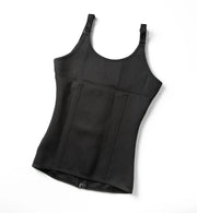 Women Waist Trainer Vest with Zipper & Sauna Effect