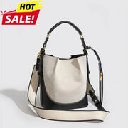 Canvas Bucket Bag | OWNLUXE