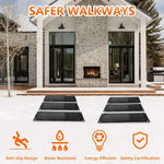 Load image into Gallery viewer, Graphene Heated Snow Melting Mat for Steps, Sidewalks &amp; Driveways
