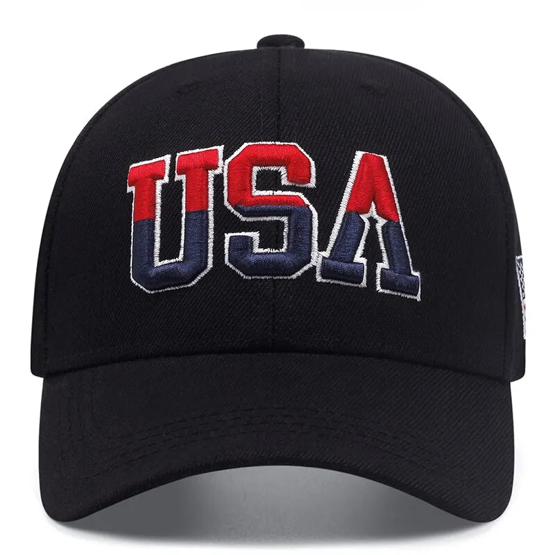 Fastball Cap Flag (Black Snapback) | OWNLUXE
