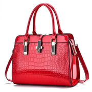 Large Capacity Square Tote Bag - Casual PU Leather Shoulder Bag | OWNLUXE