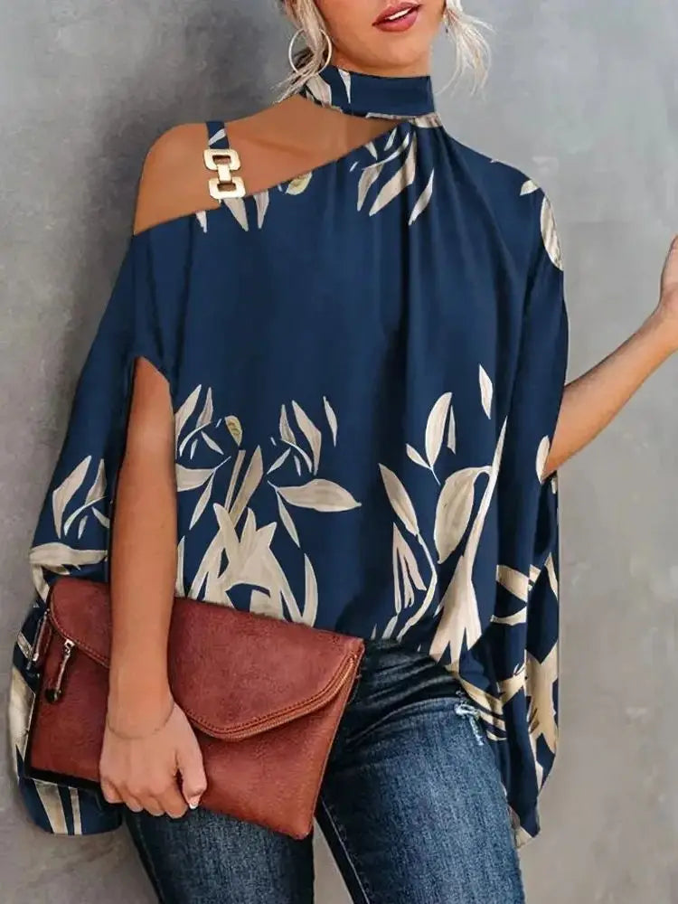 Batwing-Sleeve Blouse | OWNLUXE