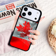 Canada Canadian Flag Phone Case For IPhone 17 16e 15 14 13 12 11 Pro Max Air Mini Soft Protective Cover