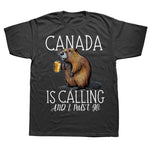 Load image into Gallery viewer, Canada Is Calling T-Shirt – Answer with Pride / T-shirt « Le Canada appelle » – Répondez avec fierté
