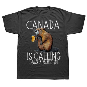 Canada Is Calling T-Shirt – Answer with Pride / T-shirt « Le Canada appelle » – Répondez avec fierté