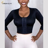 Compression Push-Up Seamless Front-Closure Corset | OWNLUXE