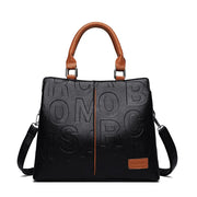 Large Capacity Travel Satchel - Designer PU Leather Crossbody Tote | OWNLUXE