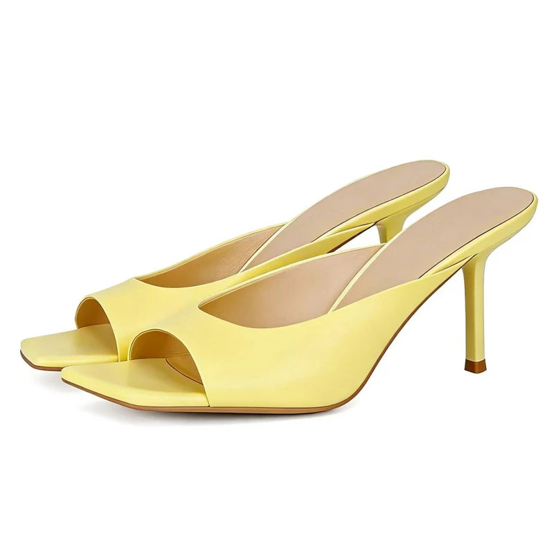 Women's Leather Open-Toe Sandals – Shop at OWNLUXE