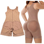 Firm Control Lace Bodysuit Shaper - Underwire Support Shapewear
