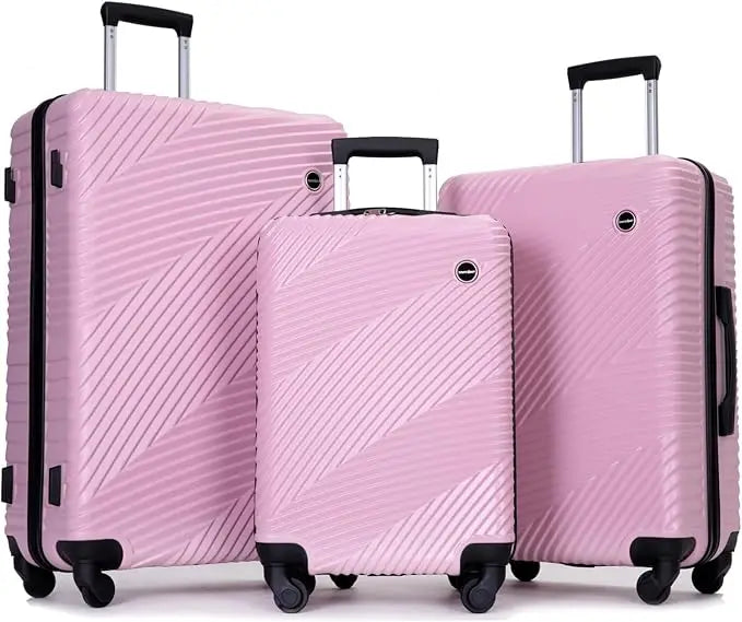 3 Piece Durable, Spacious, Secure Travel Solution