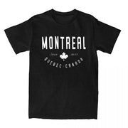 Montreal Quebec Canada T-Shirt – Maple Leaf Souvenir Tee
