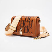 Classic Letter Crossbody Bag – Premium PU Leather Shoulder Bag | OWNLUXE