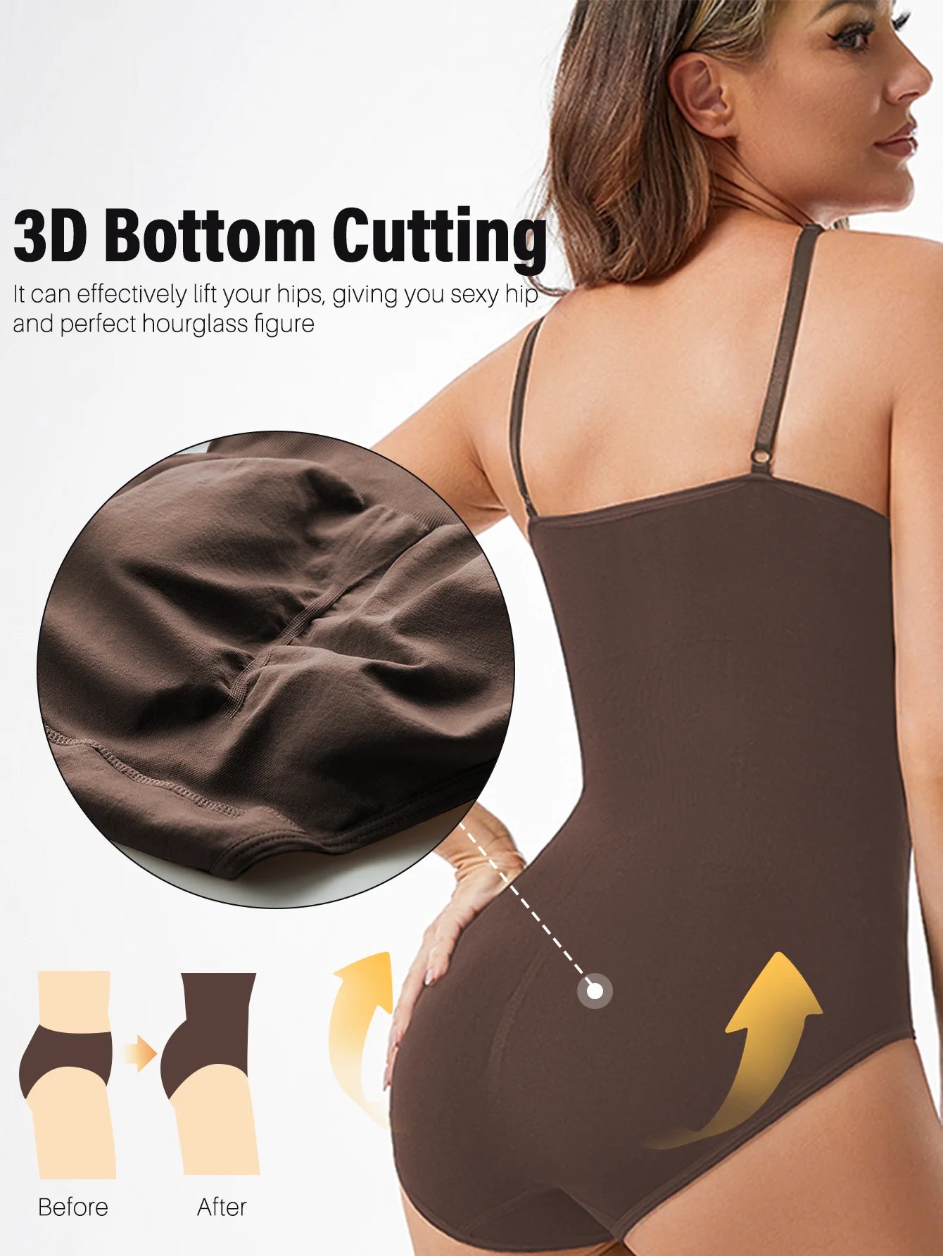 Medium Control Shaping Bodysuit (S–4XL)